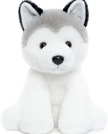Siberian Husky Stuffed Animals, Soft Puppy Stuffed Dogs Plush Toy for Kids, Girls, Boys, Baby, Birthday, Bedtime Gift, 12 inches