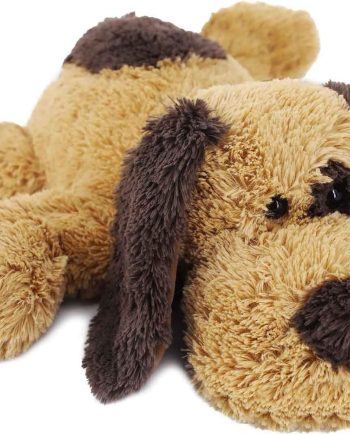 Floppy Stuffed Dog Puppy Plush Toy, Huggable Beagle Labrador Retriever Stuffed Animal Dogs for Kids Girls Boys Baby Birthday Gift, 20 inch, Brown