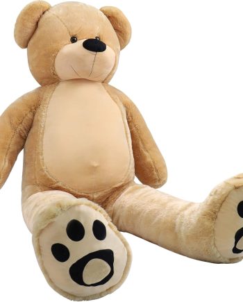 6 Foot Giant Huge Life Size TeddyCuddly Stuffed Plush Animals Teddy  Toy Doll for Birthday Christmas Brown 72 Inches